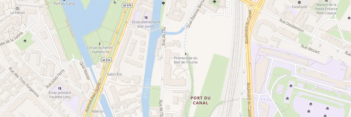Plan du 27 Rue de l’Ile à Dijon