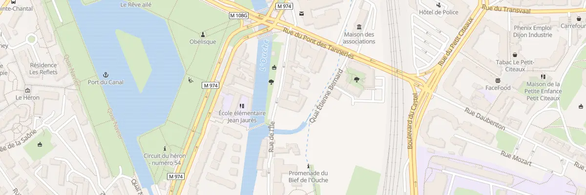 Plan du 15 Rue de l’Ile à Dijon