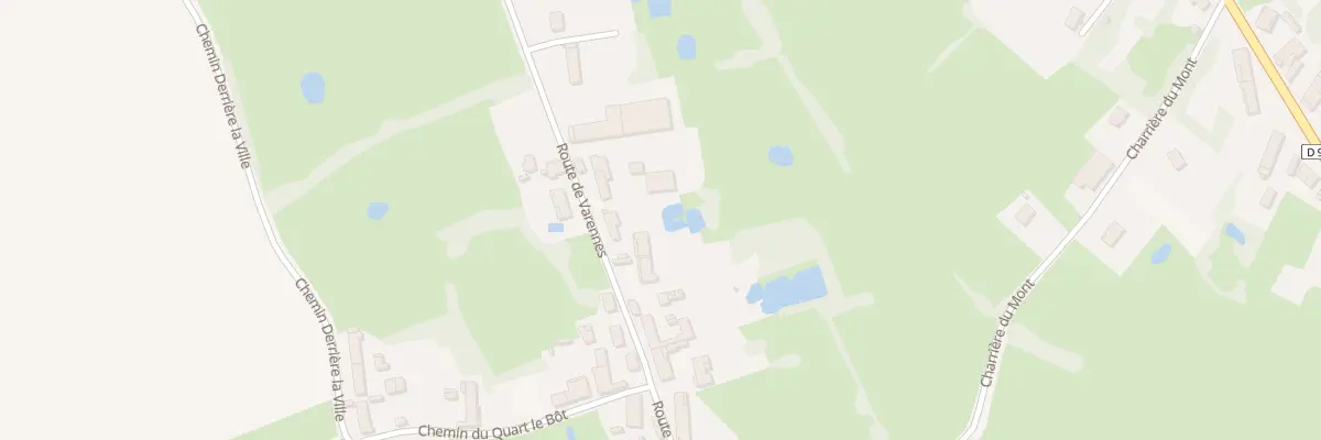Plan du 323 Rte de Varennes à La Genête