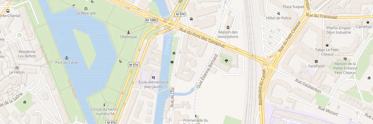 Plan du 11 Rue de l’Ile à Dijon
