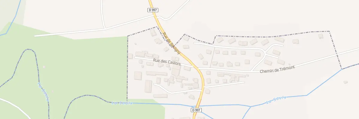 Plan du 2 Rue des Castors à Robert-Espagne