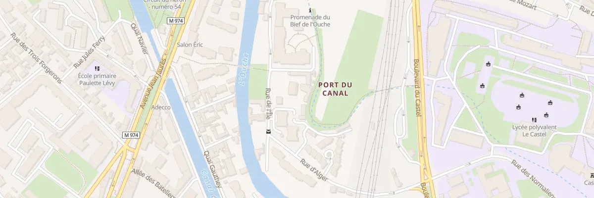Plan du 39 Rue de l’Ile à Dijon