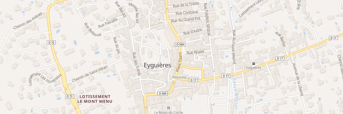 Plan du 14 Rue Calade à Eyguières