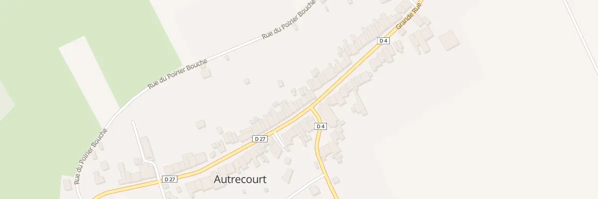 Plan du 45 Gr Grand Rue à Autrecourt-et-Pourron