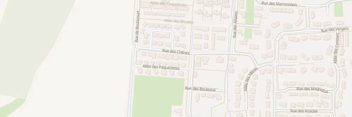 Plan du 16 Rue des Chênes à Douzy
