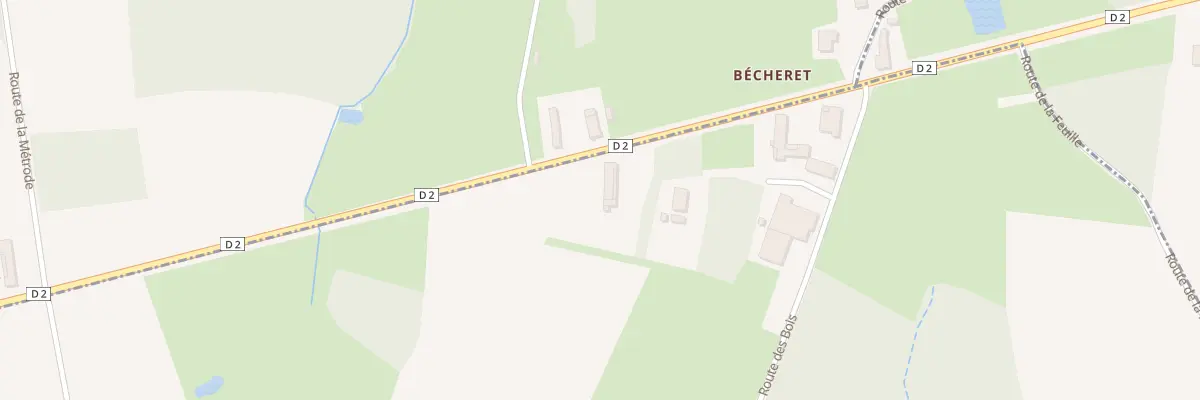 Plan du 3994 Rte de Saint Trivier à Chavannes-sur-Reyssouze
