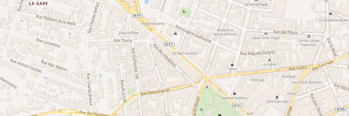 Plan du 13 Av Victor Hugo à Dijon