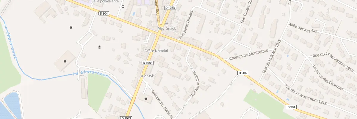 Plan du 203 Rue des Autières à Villars-les-Dombes
