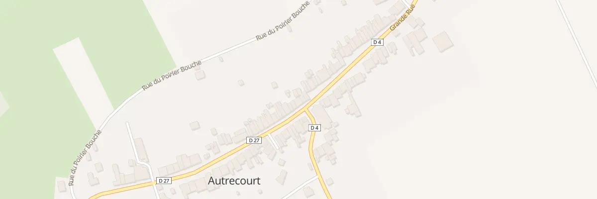 Plan du 43 Gr Grand Rue à Autrecourt-et-Pourron