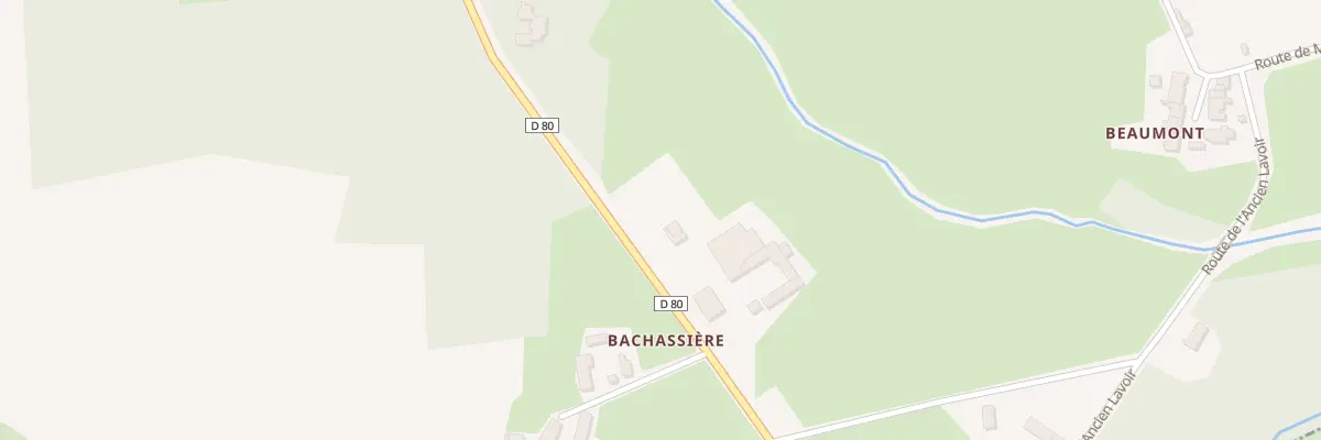 Plan du 5122 Bachassiere à La Chapelle-du-Châtelard
