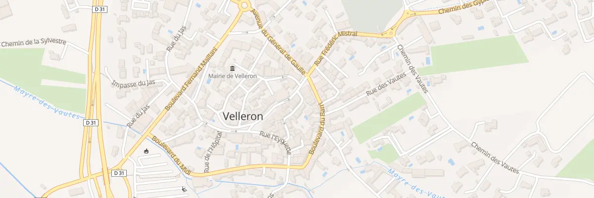 Plan du 5078 Le Village à Velleron