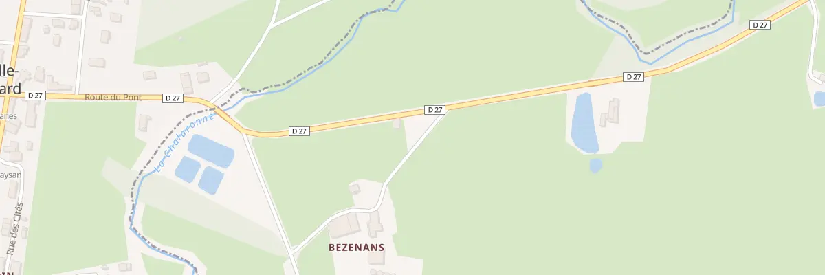 Plan du 32 Bézenans à Saint-Germain-sur-Renon