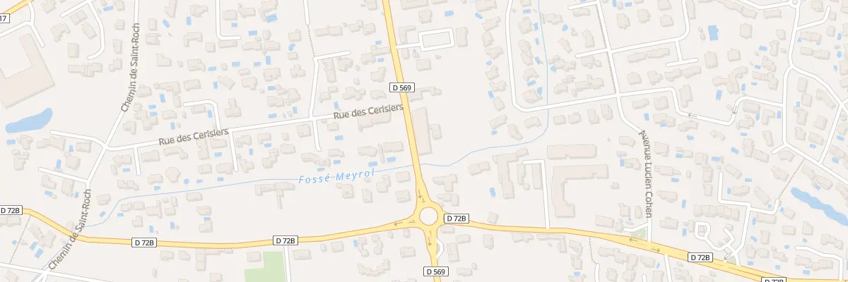 Plan du 9867 Av de la Gare à Eyguières