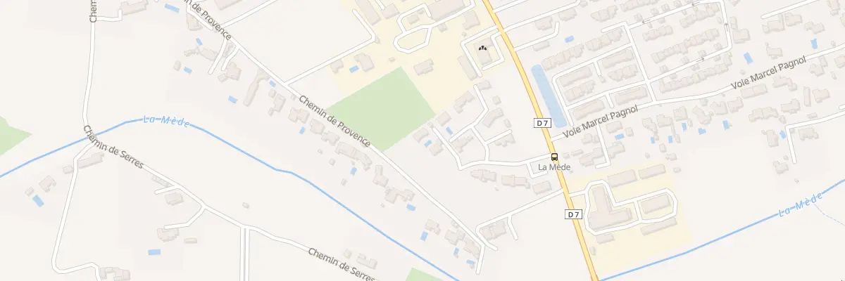 Plan du 190 Voie Sant Danis à Aubignan
