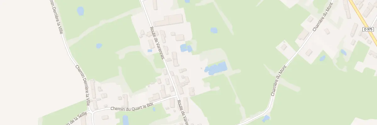 Plan du 361 Rte de Varennes à La Genête