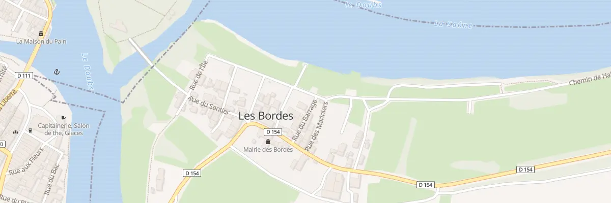 Plan du 13 Rue du Barrage aux Bordes