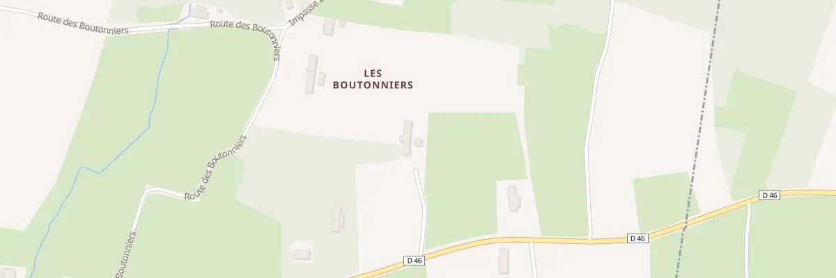 Plan du 4165 Rte de Mantenay à Chavannes-sur-Reyssouze