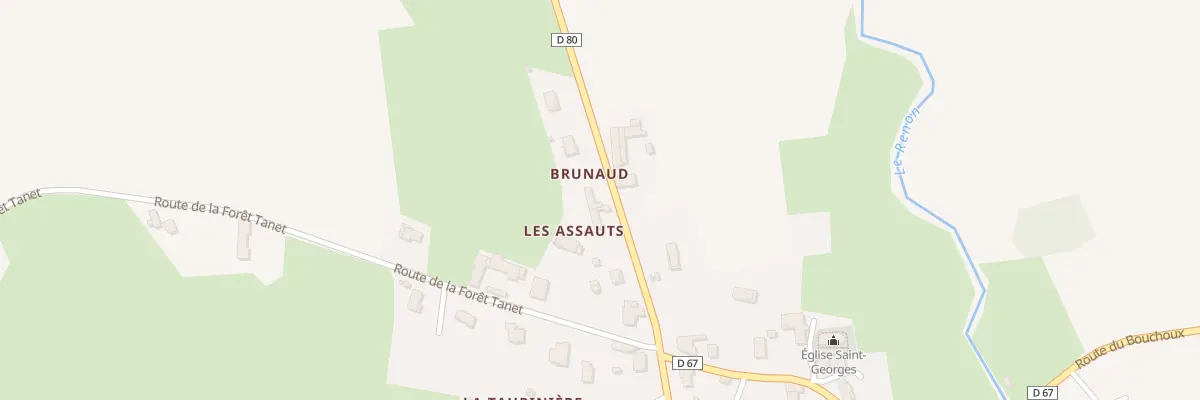 Plan du 5031 Brunaud à Saint-Georges-sur-Renon