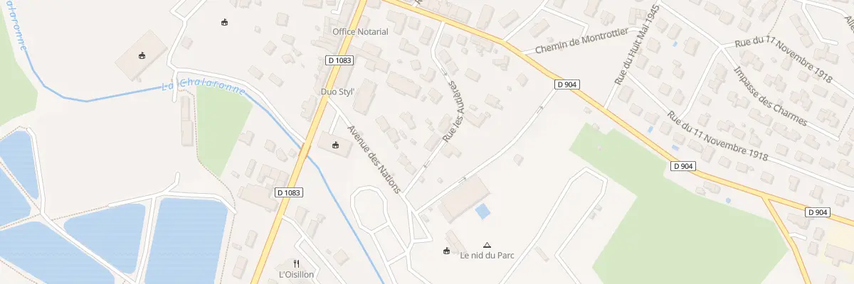 Plan du 71 Rue des Autières à Villars-les-Dombes