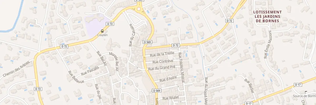Plan du 10 Rue de la Treille à Eyguières