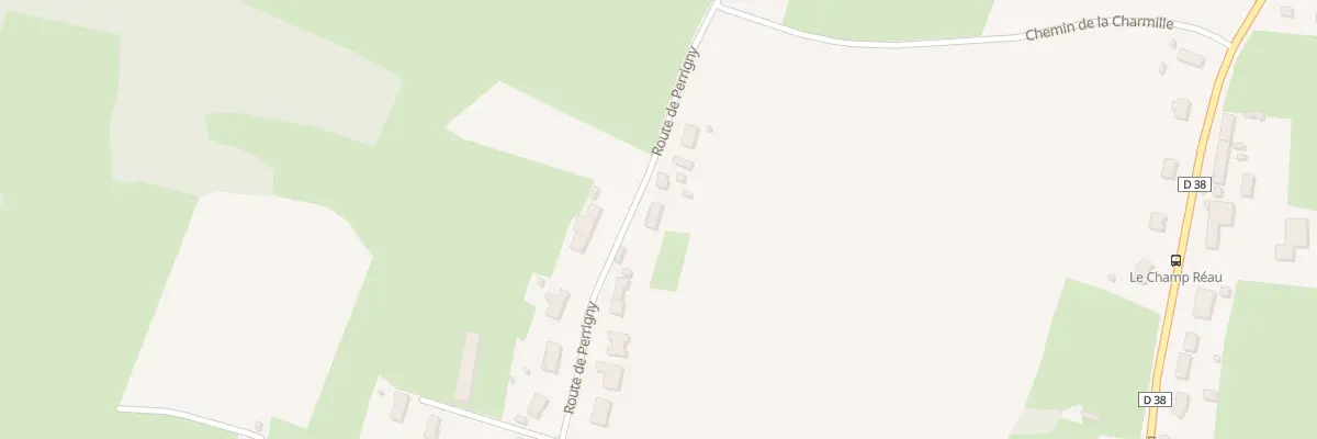 Plan du 20 Rte de Perrigny à Guerfand