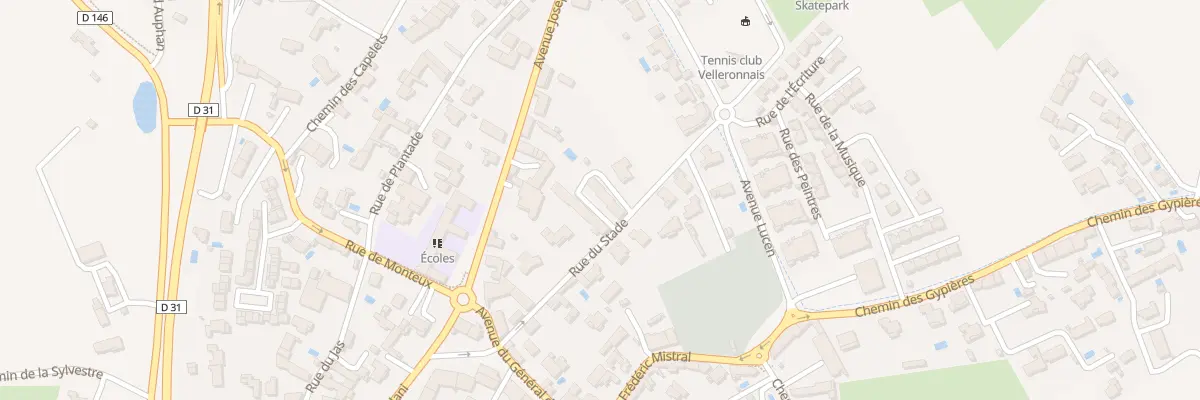 Plan du 10 Le Village à Velleron