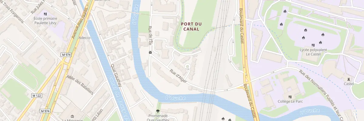Plan du 43 Rue de l’Ile à Dijon