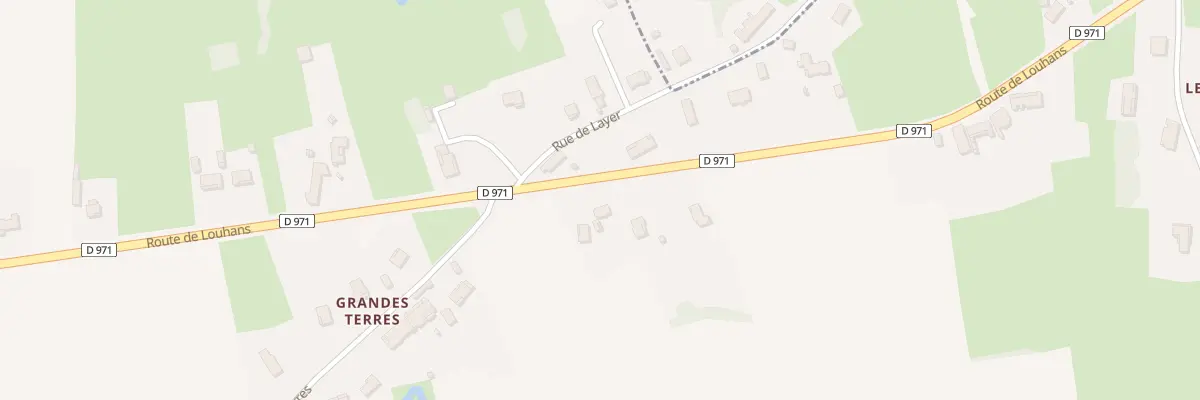 Plan du 1178 Rte de Louhans à Brienne