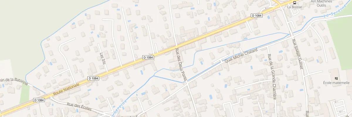 Plan du 34 Rue des Deux Ponts à La Boisse