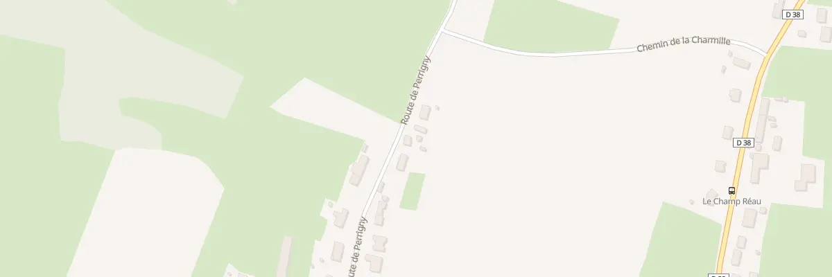 Plan du 22 Rte de Perrigny à Guerfand