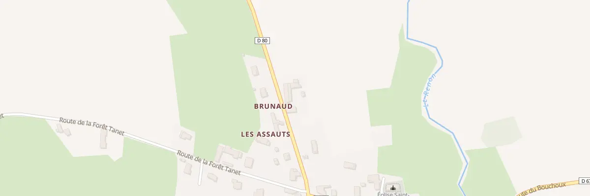 Plan du 5032 Brunaud à Saint-Georges-sur-Renon