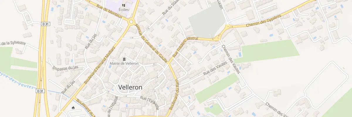 Plan du 5048 Le Village à Velleron