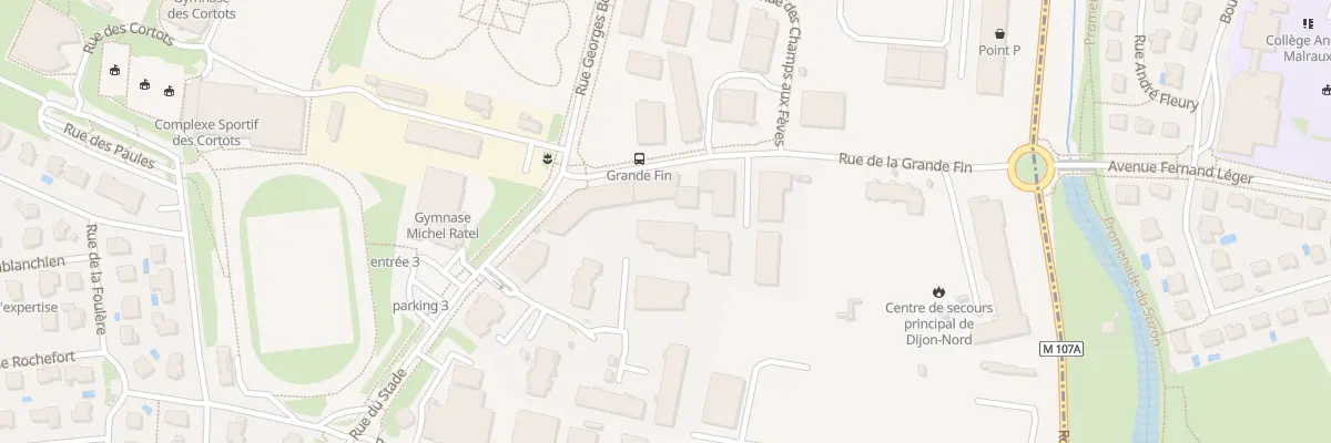 Plan du 4 Rue de la Grande Fin à Fontaine-lès-Dijon