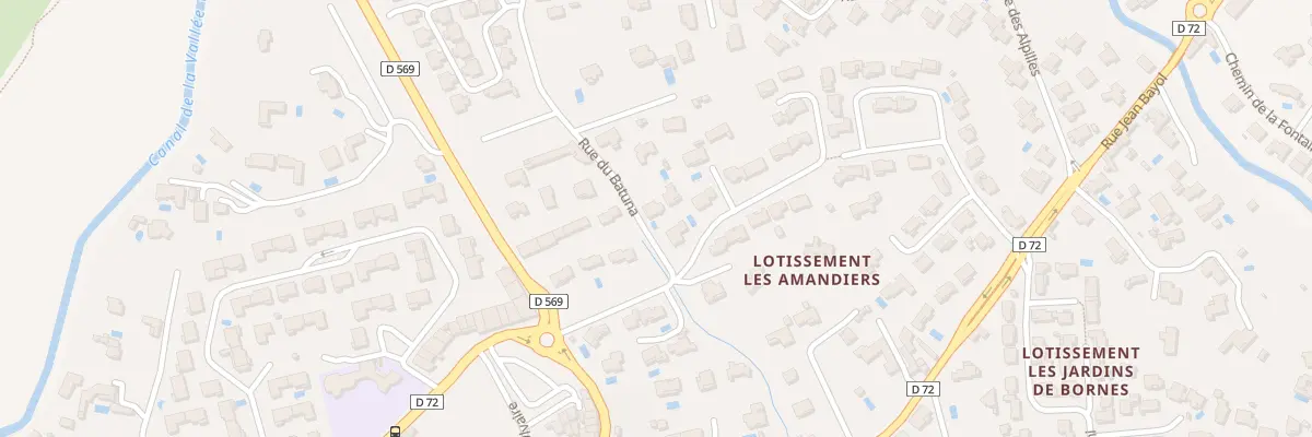 Plan du 5100 Rue du Batuna à Eyguières