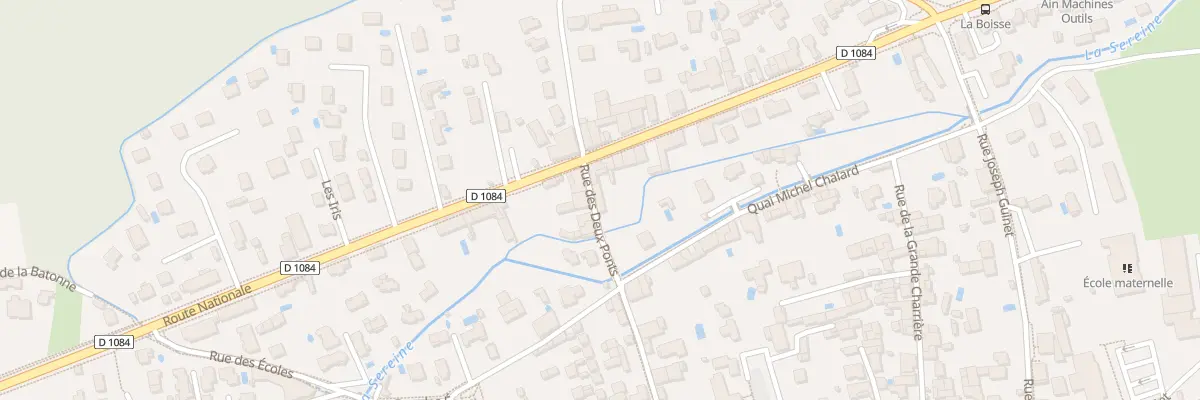 Plan du 29 Rue des Deux Ponts à La Boisse