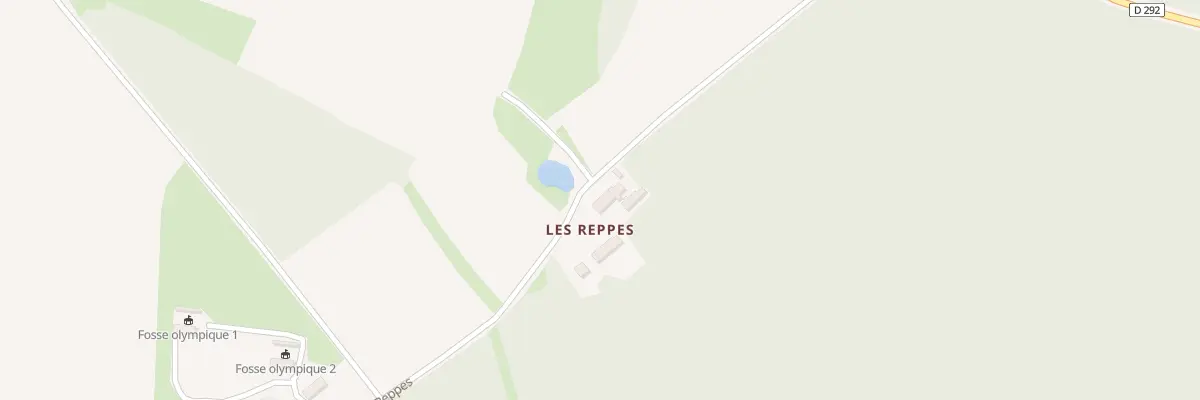 Plan du 1 Imp des Reppes à Saint-Maurice-en-Rivière