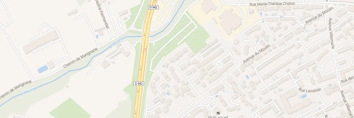 Plan du 133 Imp de l’Aquilon à Carpentras