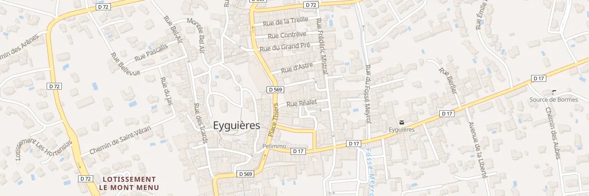 Plan du 2 Rue Realet à Eyguières