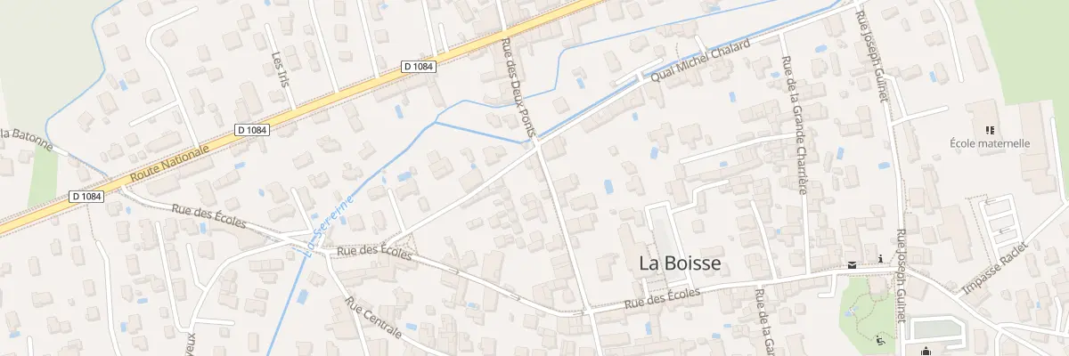 Plan du 140 Rue des Deux Ponts à La Boisse