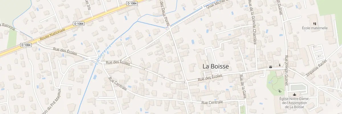 Plan du 188B Rue des Deux Ponts à La Boisse