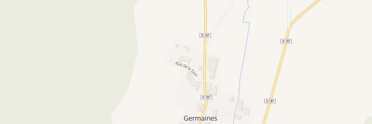 Plan du 2 La Tour à Germaines