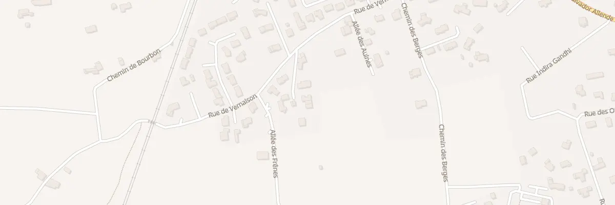 Plan du 21E Rue de Vernaison à Romans-sur-Isère