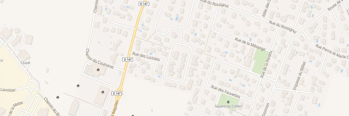 Plan du 6 Rue René Dumont à Saint-Bonnet-de-Mure