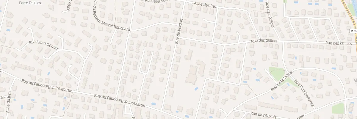 Plan du 12 Rue de Verdun à Fontaine-lès-Dijon
