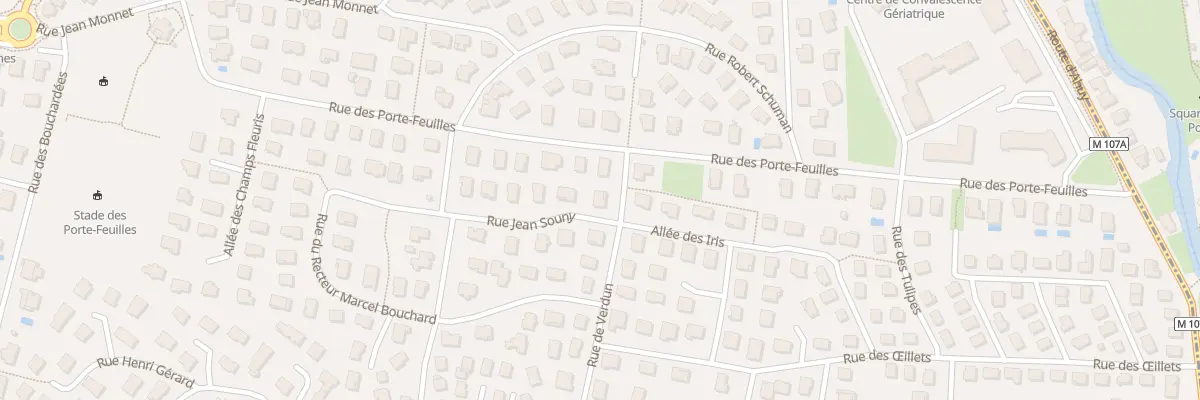 Plan du 25 Rue de Verdun à Fontaine-lès-Dijon