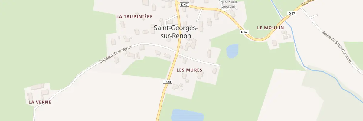 Plan du 5017 Les Mures à Saint-Georges-sur-Renon