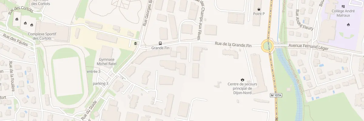 Plan du 6 Rue de la Grande Fin à Fontaine-lès-Dijon