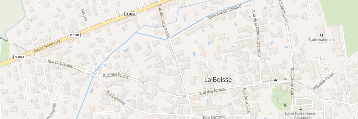 Plan du 159 Rue des Deux Ponts à La Boisse