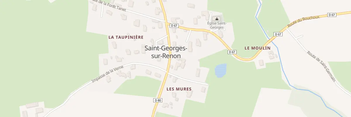 Plan du 5084 Le Village à Saint-Georges-sur-Renon