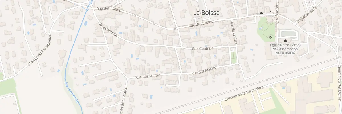 Plan du 348 Rue des Deux Ponts à La Boisse